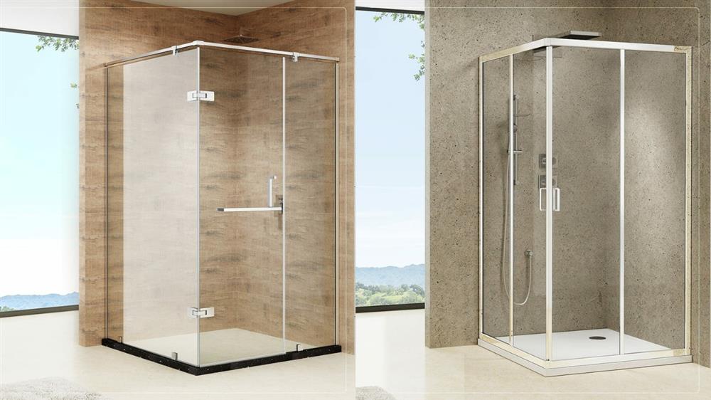 standing shower